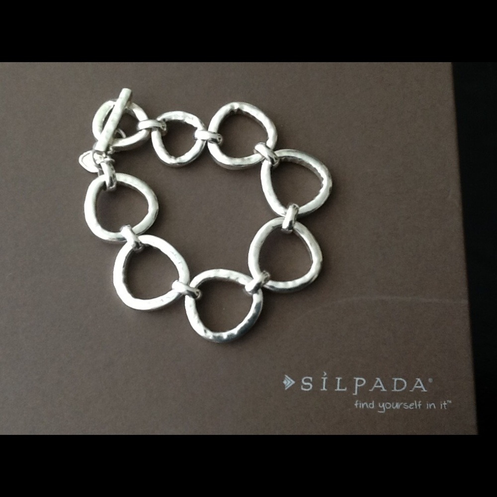 Silpada B2709 Silver Rush Bracelet